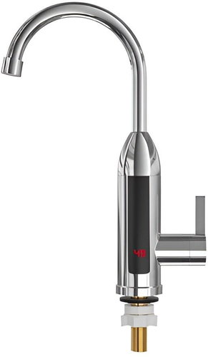GGV 212 Stainless steel mixer with electric water heater 3000W, IPX4 - Tap - Main image