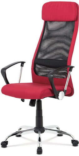 AUTRONIC BENDER Claret - Office Armchair - Main image