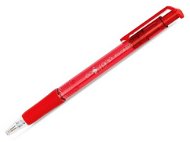 FLEXOFFICE EasyGrip Red - Pack of 12 pcs - Ballpoint Pen