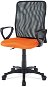Kancelářská židle HOMEPRO Lucero oranžová - Kancelářská židle