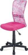 Dětská židle k psacímu stolu HOMEPRO Lacey růžová - Dětská židle k psacímu stolu
