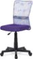 HOMEPRO Lacey fialová - Detská stolička k písaciemu stolu