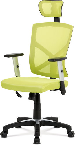 AUTRONIC Kokomo Black/Green - Office Chair - Main image