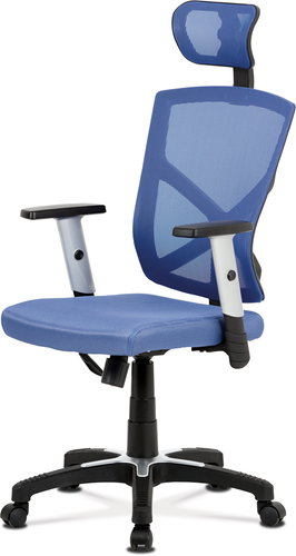AUTRONIC Kokomo Black/Blue - Office Chair - Main image