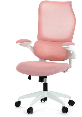 HOMEPRO Clarice, rosa Netzgewebe - Bürostuhl - Hauptbild