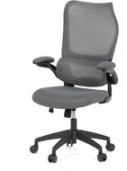 HOMEPRO Cassia, graues Netzgewebe - Bürostuhl