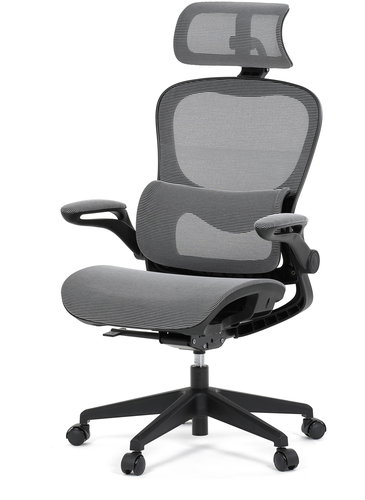 HOMEPRO Yara, graues Netzgewebe - Bürostuhl - Hauptbild