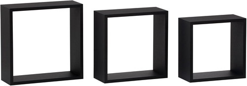 ARTIUM Set of shelves BERTA 30/27/24 cm, black - Shelf - Main image