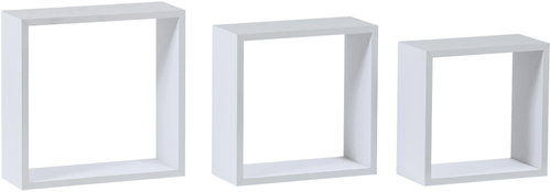 ARTIUM Set of shelves BERTA 30/27/24 cm, white - Shelf - Main image