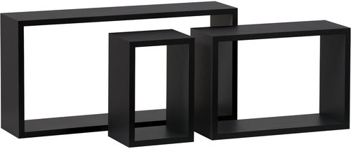 Set polic Diana černá,  60 / 38 / 17 cm x 30 / 27 / 27 cm - Police - Main image