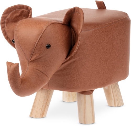 Taburet Slon hnědý - Taburet - Main image