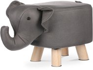 Taburet Slon šedý - Taburet