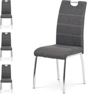 Jídelní židle Almira šedá, set 4 ks - Jídelní židle