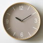 Nástěnné hodiny dřevěné, průměr 32 cm - Nástěnné hodiny