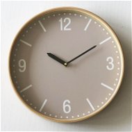 Nástenné hodiny drevené, priemer 32 cm - Nástenné hodiny