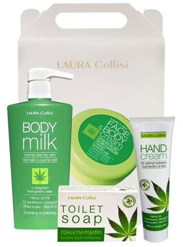 Laura Collini hemp cosmetics set - Cosmetic Gift Set - Main image