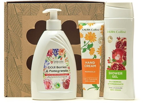Laura Collini gift pack No. 11, Goji berries & pomegranate - Cosmetic Gift Set - Main image