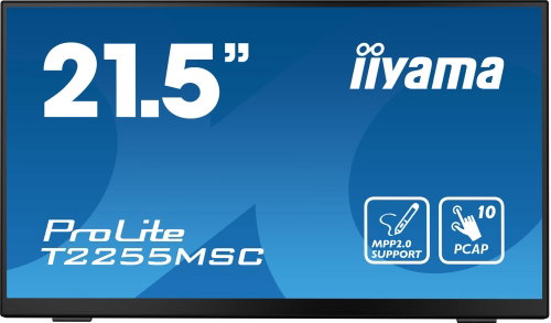 22" iiyama T2255MSC-B1 - Monitor - Hauptbild