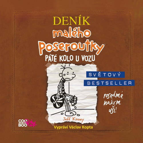 Deník malého poseroutky 7 - Páté kolo u vozu - Audiokniha MP3 - Main image