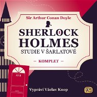 Sherlock Holmes: Studie v šarlatové – KOMPLET - Audiokniha MP3
