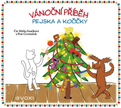 Vánoční příběh pejska a kočičky - MP3 Audiobook - Main image