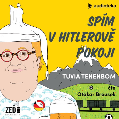 Spím v Hitlerově pokoji - MP3 Audiobook - Main image