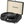 RP114BK Retro turntable in a black case, record player with speakers and PC software