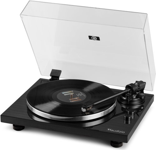 Audizio Toledo Prémiový Hi-Fi gramofon s Bluetooth, černý - Turntable - Main image