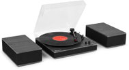 Audizio Tupelo gramofon s reproduktory, Bluetooth, LP přehrávač s auto stopem, černý - Turntable