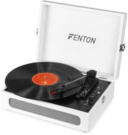 Fenton RP118F Retro gramofon s Bluetooth přijímačem, vysílačem a USB, bílý - Turntable
