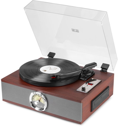 Fenton RP180 retro turntable with Bluetooth, CD player and radio - Turntable - Main image