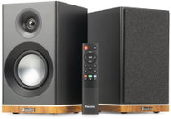 Audizio KS12 Active HiFi Speakers with Bluetooth 5.3 and Ambient LED Backlight, 80W, Black - Speakers