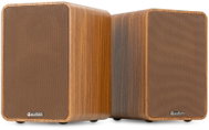 Audizio KS10 Active HiFi Speakers with Bluetooth 5.0, HDMI-ARC, 120W, Brown - Speakers