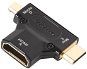 AudioQuest HDMI A – C & D adaptér - Redukcia