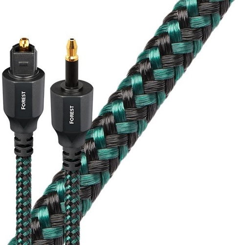 AudioQuest Forest Optilink 1.5m (Toslink - mini Toslink) - AUX Cable - Main image