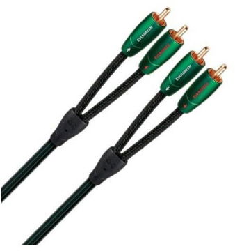 AudioQuest 5m Tower RCA Audio Cable 2 x RCA Black - Audio Cables (2 x RCA,  2 x RCA, Copper, 5 m, Black)