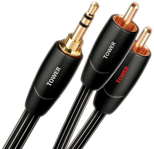 Audioquest Audio Tower JR 2 m - AUX Cable - Main image
