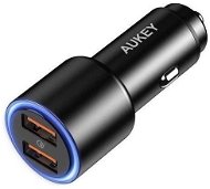 Aukey CC-Y17S Dual USB-A LED Car Charger - 36W - Car Charger