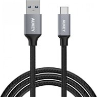 Aukey CB-CD3 2m USB-C to USB 3.0 Quick Charge 3.0 Performance Nylon Braided Cable - Dátový kábel