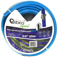 GEKO Garden hose PROFESSIONAL PLUS blue 3/4 “, 20 m - Garden Hose