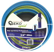GEKO Garden hose PROFESSIONAL PLUS blue 3/4 “, 30 m - Garden Hose