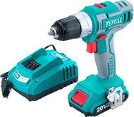 TOTAL-TOOLS Drilling screwdriver, 1x2000mAh, 20V Li-Ion - Cordless Drill