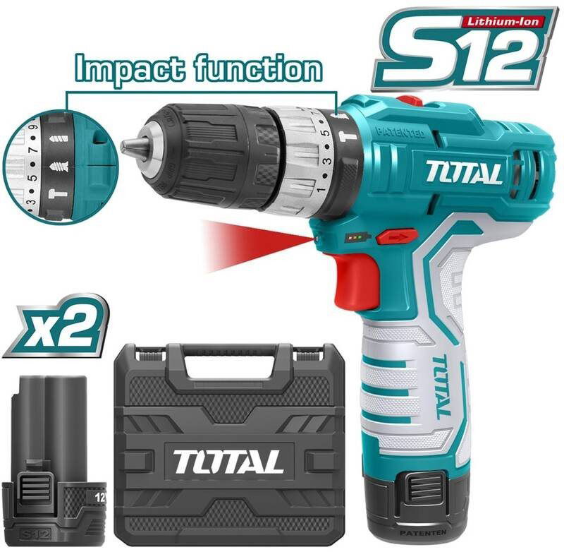 Total on sale cordless screwdriver