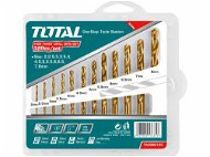 TOTAL-TOOLS Metal drill bits, set of 12 - Drill Set