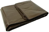 GEKO Extra thick tarpaulin 10x10m brown - Tarp Cover