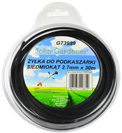 GEKO Mower string black, 2,7mm, 30m, hexagonal, nylon - Trimmer Line