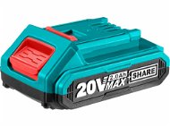 TOTAL-TOOLS Cordless battery, 20V Li-ion, 2000mAh, industrial - Rechargeable Battery for Cordless Tools