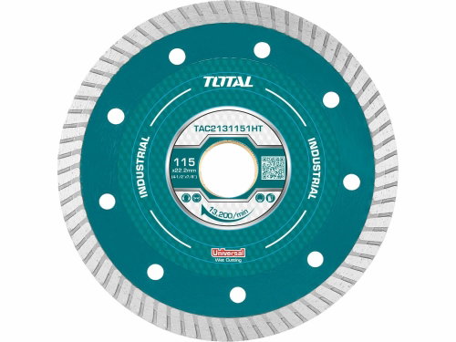 TOTAL-TOOLS Diamond Cutting Wheel, Ultra-thin, Wet Cutting, 115cm, Industrial TOTAL-TOOLS - Cutting Disc - Main image