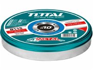 TOTAL-TOOLS Metal cutting discs, 10pcs, 115mm - Cutting Disc