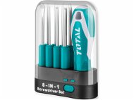 TOTAL-TOOLS Screwdriver with Interchangeable Blades, Set of 9 - Screwdriver
